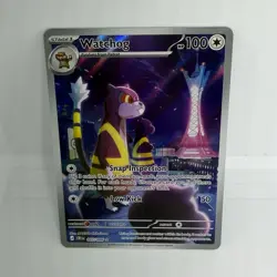 Pokemon TCG Watchog Rare Full Art Holo 097/086 Chilling Reign EN Stage 1 - Image 1