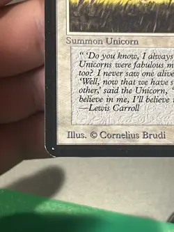 ALPHA Pearled Unicorn MtG Magic VLP - Image 5