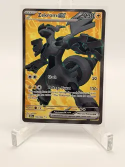 Zekrom ex 158/086 Sv: Black Bolt Holo Pokemon NM + - Image 1