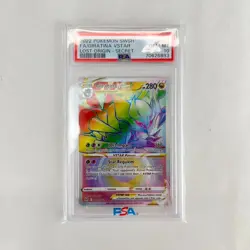 Pokemon Giratina VSTAR 201/196 PSA 10 Gem Mint Lost Origin Rainbow Secret Rare - Image 1
