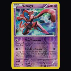 Deoxys 33/108 Roaring Skies Reverse Holo Rare Pokemon TCG NM - Image 1