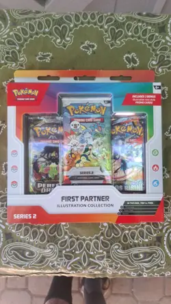 Pokemon TCG First Partner Illustration Collection Series 2 Promo Box - Image 1