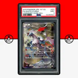 Pokemon PSA 9 White Kyurem 021/027 Legendary Shine Collection CP2 Japanese - Image 1