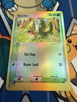 Pokemon Treecko Reverse Holo Black Star Promo 2003 #003 NM - Image 1