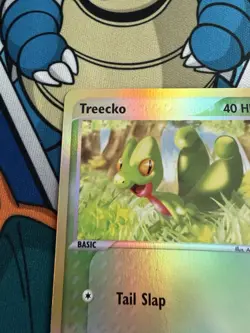 Pokemon Treecko Reverse Holo Black Star Promo 2003 #003 NM - Image 4