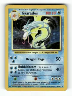 Gyarados - 6/102 - Base Set Unlimited - Pokemon - Holo Rare - Holo MP - Image 1