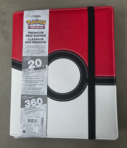 Ultra Pro Premium Pro-Binder 20 pages(double sided), Pokemon Style - Image 1