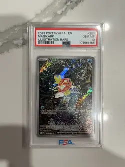 2023 Pokemon PAL EN Illustration Rare #203 Magikarp PSA 10 GEM MINT - Image 1