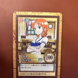1999 BANDAI One Piece Hyper Battle NAMI C10 FIRST STAGE 1ST EVER SET RC - Image 3