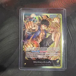 Monkey D. Luffy ST13-003 L The Three Brothers Ultimate Deck ST13 One Piece - NM - Image 1