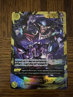 2026 One Piece Marshall.D.Teach (119) OP16-119 The Time of Battle Foil B - Image 1
