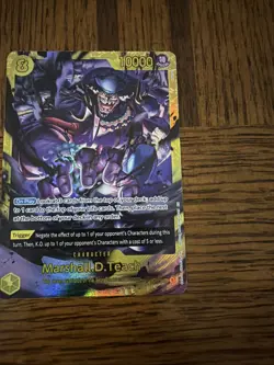 2026 One Piece Marshall.D.Teach (119) OP16-119 The Time of Battle Foil B - Image 4