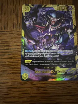 2026 One Piece Marshall.D.Teach (119) OP16-119 The Time of Battle Foil B - Image 5