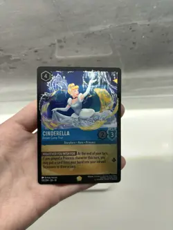 Disney Lorcana Cinderella Dream Come True FOIL Legendary 155/204 Near Mint - Image 3