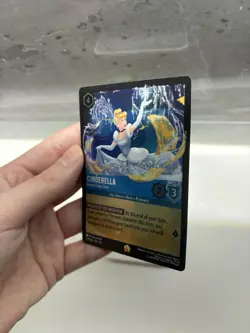 Disney Lorcana Cinderella Dream Come True FOIL Legendary 155/204 Near Mint - Image 5