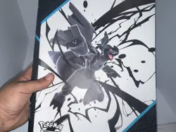 Pokemon TCG Scarlet & Violet Black Bolt 9-Pocket Card Binder USED - Image 1