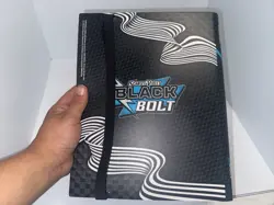 Pokemon TCG Scarlet & Violet Black Bolt 9-Pocket Card Binder USED - Image 5