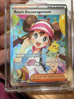 Pokemon Cards Rosa's Encouragement Trainer Perfect Order Mega Evolutions 123/088 - Image 1