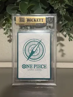 BGS Gem Mint 9.5 Don!! Card Gold Dracule Mihawk - The Azure Sea's Seven - Image 2