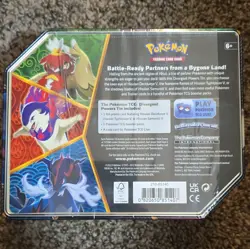 Pokemon TCG Divergent Powers Tin Hisuian Samurott V 73-Card English 2022 6+ - Image 2