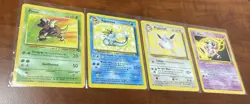 WOTC 1999 Pokemon TCG 4 Jungle Set Unlimited Rare Bulk Cards LP - MP - Image 1