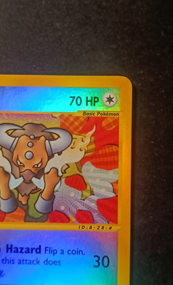 Pokemon Tauros 133/165 Expedition - Reverse Holo Common ENG EXC/NM WOTC - Image 4