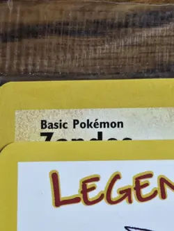 Pokemon Wotc Black Star Promo #23/53 Sealed Zapdos,,legendary bird,, - Image 2