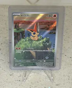 Pokemon TCG Victini 208 Sv: Scarlet & Violet Promo Holo ENG 2025 - Image 1