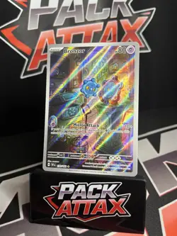 Pokemon TCG Temporal Forces Bronzor 170/162 Illustration Rare Full Art Holo - Image 1