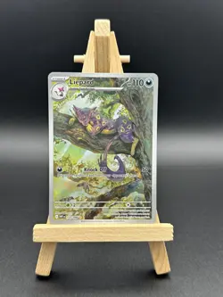 Pokemon TCG Liepard 137/086 - Illustration Rare - White Flare - NM - Image 1