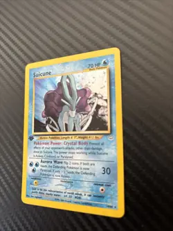 Suicune 14/64 - 1st Edition Neo Revelation Holo Rare - Pokemon - NM - Image 4