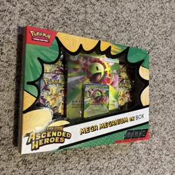 Pokemon Pokemon Ascended Heroes Mega Meganium ex Box **New & Sealed** - Image 2