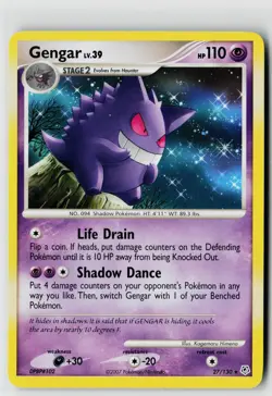 Pokemon Diamond and Pearl #27/130 Gengar - Image 1