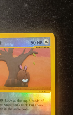 Pokemon Sentret 107/147 Aquapolis - Reverse Holo Common ENG NM Mear Mint WOTC - Image 4