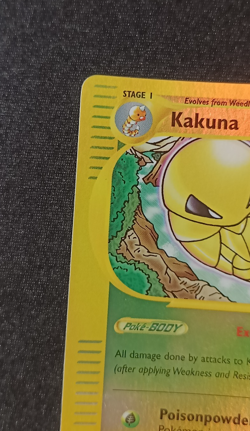 Pokemon Kakuna Skyridge 70/144 - Reverse Holo Common ENG NM Near Mint No Creases - Image 3