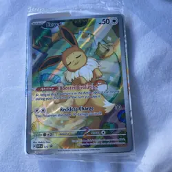 Pokemon TCG Eevee Black Star Promo SVP 173 Prismatic Evolutions ETB NM - Image 1
