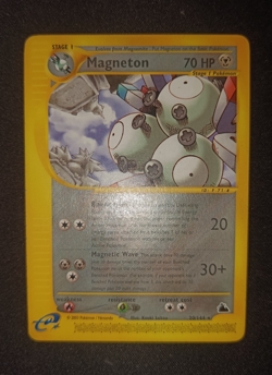 Pokemon Magneton 20/144 Skyridge - Rare Not Holo ENG EXC+ WOTC 2003 - Image 1