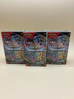 Pokemon Chaos Rising Booster Bundle x3 - Sealed - Image 1