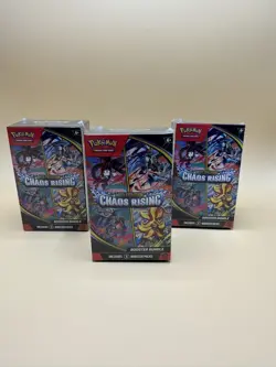 Pokemon Chaos Rising Booster Bundle x3 - Sealed - Image 2