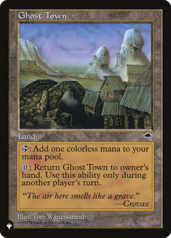Ghost Town #318 | Near Mint | The List Magic MTG - Image 1