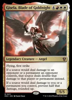 MTG Murders at Karlov Manor Commander - Gisela, Blade of Goldnight - Image 1