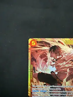 One Piece Portgas D. Ace OP16-118 SEC Secret Rare English - Image 2
