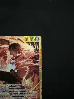 One Piece Portgas D. Ace OP16-118 SEC Secret Rare English - Image 3