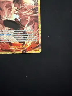 One Piece Portgas D. Ace OP16-118 SEC Secret Rare English - Image 4