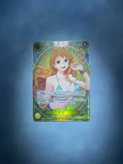 Bandai One Piece Nami EB03-053 Full Art Holo 6000 Power Heroines Edition Card - Image 2