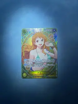 Bandai One Piece Nami EB03-053 Full Art Holo 6000 Power Heroines Edition Card - Image 3
