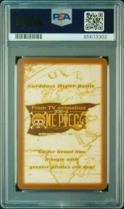 PSA8 One Piece Carddass Hyper Battle Straw Hat Crew Luffy Zoro Nami Usopp Sanji - Image 2