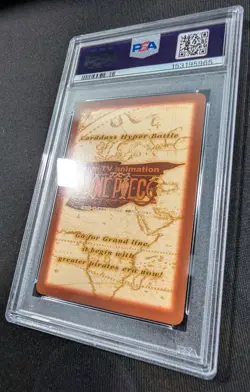 1999 One Piece CHB Japanese Holo Luffy C01 PSA 9 MINT First Stage - Image 5