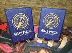 Prb02 OP06-058 English Gravity tiger blade Alt Art Navy Trio Playset x3 cards! - Image 4