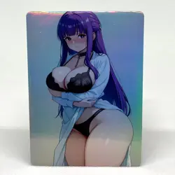 Frieren Fern Goddess Anime Waifu ACG Foil Card - Image 1